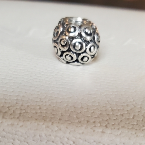 Pandora Retired Sterling Silver Celebration Designer Charm - Picture 8 of 11